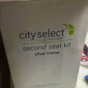 Baby Jogger City Select Second Seat Kit - Silver Frame